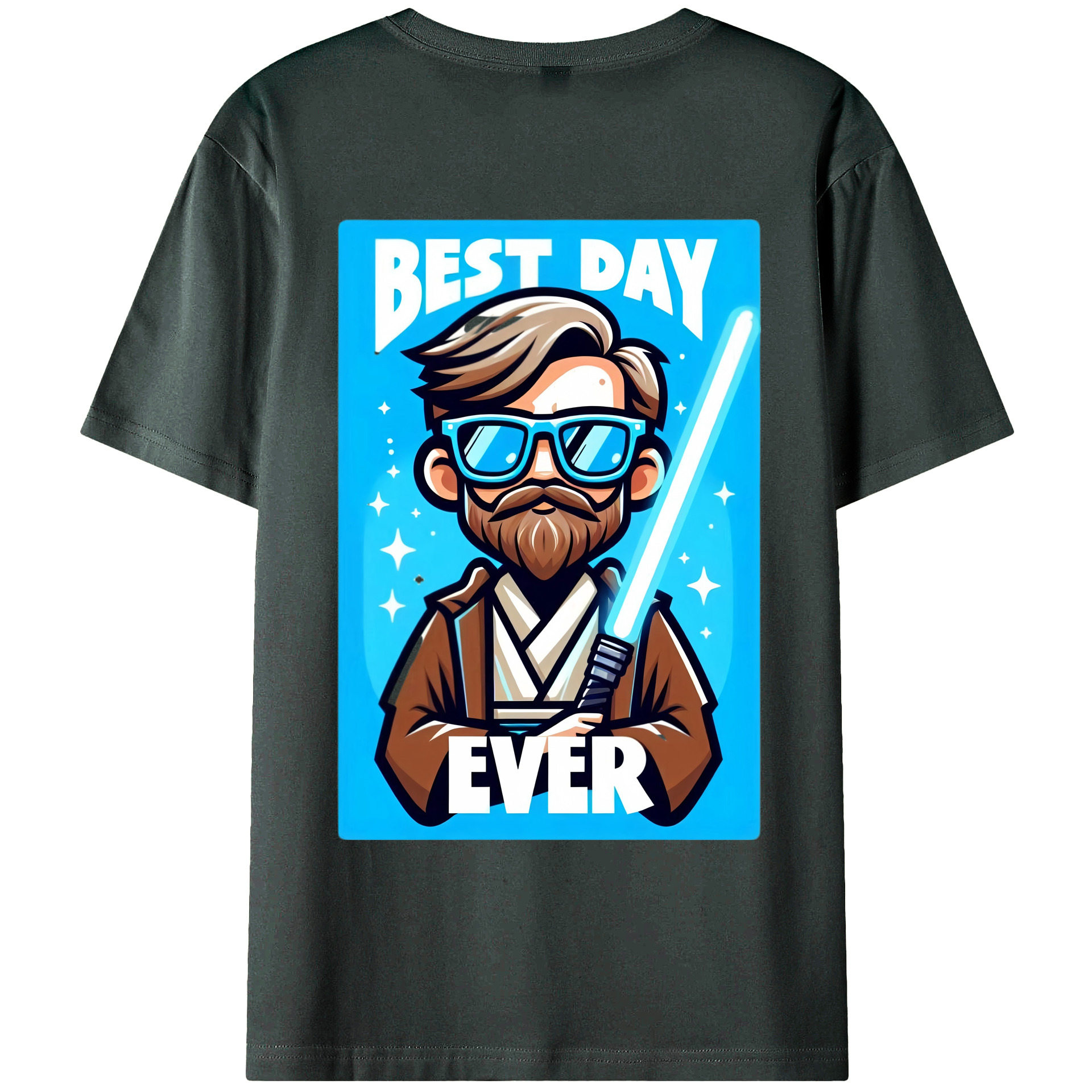（画像用） スター・ウォーズ Star Wars 綿100％ メンズ半袖Tシャツ（バックプリント） 通気性